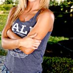 Third pic of Val in Jeans