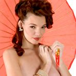 Third pic of Danielle Riley: Topless erotic redhead Danielle Riley... - BabesAndStars.com