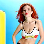Second pic of Danielle Riley: Tempting redhead Danielle Riley in... - BabesAndStars.com