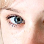 Fourth pic of Joannie from abbywinters.com - Petite freckled blonde teen with blue eyes stripping at Brdteengal