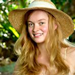 First pic of Laney from abbywinters.com - All natural hairy country girl shows off her big tits at Brdteengal