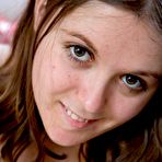 Fourth pic of Blanca from abbywinters.com - Cute hairy teen pulls off her dirty panties at Brdteengal