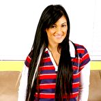 First pic of With her legs spread wide, this teen, Persia Nubiles doesn't leave anything to the imagination