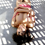 Third pic of Asian hottie Azumi Harusaki strips and teases her tits by Idols69 | Erotic Beauties