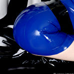 Third pic of College Latex Babe Anastasia - Film Latex Exclusive
