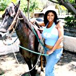 First pic of Picture 1585 &laquo; Kristina Milan with a horse | True Teen Pussy