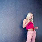 Fourth pic of Naughty blonde Kiara Lord is spreading her mouth for loads of fresh jizz