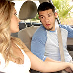 First pic of 
      Addison Lee rides her friend's brother's massive shaft
    