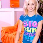 First pic of Teen blonde Maddy Rose is showing small titties but hiding the tight nub