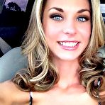 First pic of Hot blonde babe Michele Monroe close up scenes of the dirty dildo masturbation