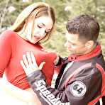 First pic of Busty bombshell of Montreal Lily Valentine getting fucked at PinkWorld Blog