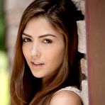 First pic of Cassie Laine strips off her lingerie outdoor and deeply fingers the wet vagina