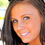 Second pic of The sight of busty brunette Whitney Westgate getting nude outdoors is enough to make your day