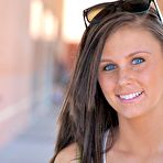 First pic of Cute and sexy brunette Whitney Westgate is a busty teen girl with a naughty mind