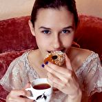 First pic of Erotic Brunette In Black Panties