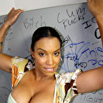 Fourth pic of Black girl Evanni Solei with big tits and big booty makes the white dick explode