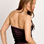 Second pic of Wonderful brunette with excitingly slender body Suzie Carina is going to undress and show her beautiness nude