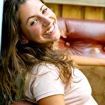 First pic of Abby Winters presents: Samantha, cute brunette amateur in blue shorts...