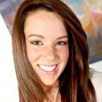 First pic of Vicious teen Lizzie Tucker squeezing butt cheeks when riding the pecker