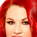 First pic of Sinful In Scarlet! free photos and videos on DDFBusty.com