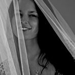 Third pic of Real black and white masterpieces with the erotic half naked body of Kendra Rain
