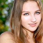 Fourth pic of Naughty but very slender sexy Izabel A is shamelessly taking off her tight jeans and shows plump pussy