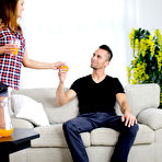 First pic of 
      Barbara Bieber invites a guy over for soft drinks and hard sex
    
