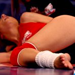 Fourth pic of White Angel and Leyla Black are lesbians babes who don't play around in the boxing ring.