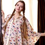 First pic of Superb green eyed Sigrid has a teen body made in heaven and a shaved pussy she must show off.