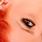Second pic of Luxurious redhead vixen Piper Fawn is masturbating her pussy slit so intensely