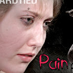 Fourth pic of SexPreviews - Electra Rayne busty long hair blonde is cross bound in rope