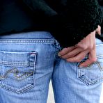 First pic of Angela Giovanni and her horny girlfriend share two cocks on a king size bed