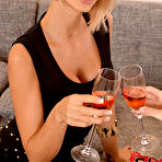 First pic of Charlyse Bella and Erica Fontes get very naughty with a guy in an anal sex threesome