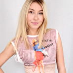 First pic of Extremely beautiful blonde babe with a tattoo in a wonderful and sensual sex act