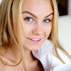 First pic of Sweetest babe Nancy A is showing the trimmed cunt with amazing cleft between lips