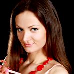 First pic of Smiling cutie Zhanet A fooling around and demonstrating every inch of hot naked body