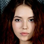 First pic of The brunette teen Norma Joel is spreading her legs showing how sex avid her pussy is