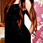 First pic of Brunette girl Emily Bloom shows her big boobs and the widely stretched holes