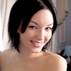 Second pic of Taking a shower lusty brunette Loreen A teases with her tits and wet pussy