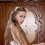 First pic of Adorable blonde Milena D poses in hot lingerie and stockings all naughty and teasing