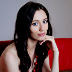 First pic of A vision of the naked Zsanett flaunting   her smooth slender body and baring her   pink, juicy pussy can be really tempting   and paralyzing to any man.
