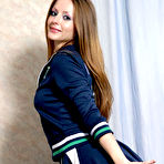 Fourth pic of FilthyNubiles.com's gallery :: nice lovely cheerleader babe willing to goes wilder and hotter than posing cute