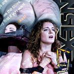 Fourth pic of SexPreviews - Endza Adair is bound for toy orgasms and red ass spanking