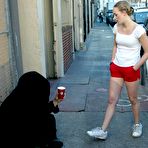 First pic of Naive Cloe Hart gets picked off the street to be bound and ruthlessly toyed