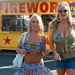 First pic of Lusty babes Jessica Moore and Kelly Madison lick each other while getting fucked