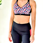 First pic of Tight milf Portia Harlow keeping limber with yoga at PinkWorld Blog