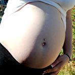 Second pic of PreggoTegan.com-Tegan likes masturbating for the camera