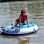 First pic of Redhead doll Patricia Gold is in the boat enjoying fierce anal and oral fuck