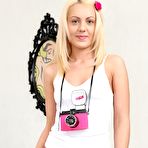 First pic of Both mouth and anal hole of licentious blonde Karolina Frost are packed with the member