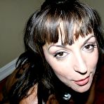 Fourth pic of Blindfolded girlfriend fucks for cum